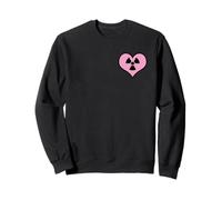 Love Radiation Radioactive Sign Symbol Nuclear Pocket Sweatshirt