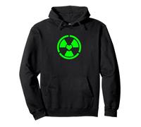 Love Radiation Radioactive Sign Symbol Nuclear Vintage Pullover Hoodie