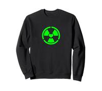 Love Radiation Radioactive Sign Symbol Nuclear Vintage Sweatshirt