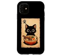 Love Ramen Cat Kawaii Noodle Bowl Anime Ramen Katze Case for iPhone 11