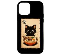 Love Ramen Cat Kawaii Noodle Bowl Anime Ramen Katze Case for iPhone 12 mini