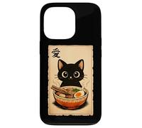 Love Ramen Cat Kawaii Noodle Bowl Anime Ramen Katze Case for iPhone 13 Pro