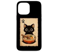 Love Ramen Cat Kawaii Noodle Bowl Anime Ramen Katze Case for iPhone 13 Pro Max