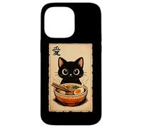 Love Ramen Cat Kawaii Noodle Bowl Anime Ramen Katze Case for iPhone 14 Pro Max