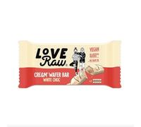 Love Raw Vegan White Chocolate Cream Wafer Bar 43g