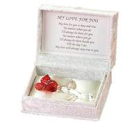 Love Red Rose Gift Boxed Present Wife Partner Mother