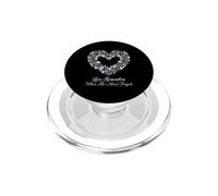 Love Remembers When The Mind Forgets Alzheimer Caregiver PopSockets PopGrip for MagSafe