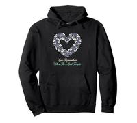 Love Remembers When The Mind Forgets Alzheimer Caregiver Pullover Hoodie