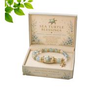 Love Remembrance Highland Cow Blessings, Highland Cow Beaded Bracelet with Gift Box, Bluebird Hummingbird Butterfly Inspirational Strength Bracelet for Mother Daughter Friends (#A)