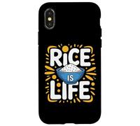 Love Rice Eat Daily Rice Is Life Cook's Case for iPhone X/XS