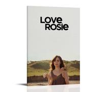 Love, Rosie Poster Canvas Cover Wall Art Print Aesthetic Poster Art Painting for Room 24x36inch(60x90cm) Frame-style