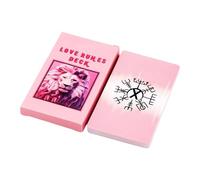 Love Runes Deck, Spiritual Guidance, 24 Sheets, Oracle Cards Set, Meditation Divination Deck, Personal Growth, Use For Rituals, Travel, Parties