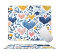 Love Rural Mouse Mat 29 x 24 cm Ultra Thin, with Stitched Edges Office Mouse Pad, Non-Slip Rubber Base, Waterproof & Washable, Home Desk Accessories, Aesthetic with Design Mousepad 290x240mm s0z-137