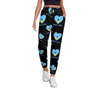 Love Saint Lucia Women's Athletic Jogger Pants Sweatpant Lounge Trousers With Pocket