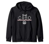 Love Sal Cabo Cape Verde With Cape Verdean Emblem Zip Hoodie