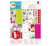 Love Santa Docrafts Ultimate Die-Cut and Paper Pack, Multi-Colour, A4