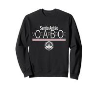 Love Santo Antão Cabo Cape Verde With Cape Verdean Emblem Sweatshirt
