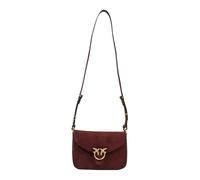 Pinko Love Classic | leather Crossbody bag | red