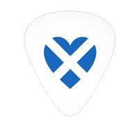 Love Scotland Flag Guitar Picks Plectrums For Guitar Bass 12 Pack