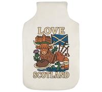 'Love Scotland' Hot Water Bottle Cover (HW00041815)