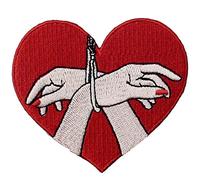 Love Sex and Dream Patch Embroidered Badge Iron On Sew On Emblem