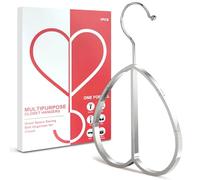 Love Shape Multipurpose Closet Hangers | Tie and Belt Hanger for Closet |