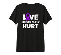 Love Should Never Hurt Narcissistic Abuse Domestic Violence Premium T-Shirt