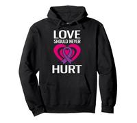 Love Should Never Hurt Narcissistic Abuse Domestic Violence Pullover Hoodie