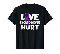 Love Should Never Hurt Narcissistic Abuse Domestic Violence Value Graphic T-Shirt