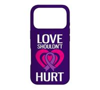 Love Shouldn't Hurt Narcissistic Abuse Domestic Violence Case for iPhone 17 Pro