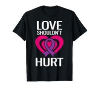 Love Shouldn't Hurt Narcissistic Abuse Domestic Violence Value Graphic T-Shirt