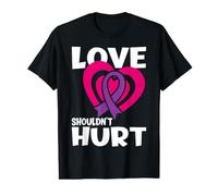 Love Shouldn't Hurt Narcissistic Abuse Domestic Violence Value Graphic T-Shirt