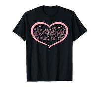 Love Sign Language Interpreter Heart ASL Interpreter T-Shirt
