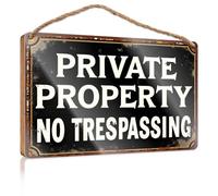 Love Signs For Home Decor Wall Private Property No Trespassing Back Yard Decorations Funny Bathroom Signs(20X30CM)