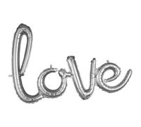 Love Silver Foil Balloon Amscan Best Quality