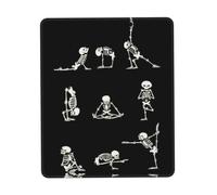 Love Skull Of Sports Large Gaming Mouse Pad With Stitched Edges, Durable Non-Slip Natural Rubber Base