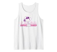 Love Snoopy Joe Cool Retro Shades Vintage 90s Comic Pastel Tank Top