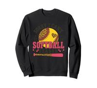 Love Softball Season Hearth Sorry I Can't Design Sweatshirt