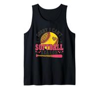 Love Softball Season Hearth Sorry I Can't Design Tank Top