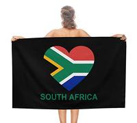 Love South Africa Beach Towel Oversized Lightweight Bath Towels Quick Dry Sand Free Towels for Travel Sports