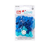 Prym Press Fasteners PrymLove Love Star Snaps, Blue, 12 x 7 x 2 cm