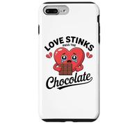 Love Stinks Pass the Chocolate Funny Anti Valentine Case for iPhone 7 Plus/8 Plus