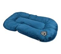 LOVE STORY 117cm x 72cm Reversible Polyester Patchwork Emerald Charcoal Cushion