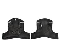 Love Story, Adjustable Mesh Harness Reflective Strips Breathable Fabric M/28>44cm Black