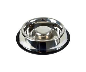 Love Story, Anti-Glutton Bowl with Non-Slip Base Stainless Steel 800 ml D30/22 cm