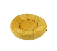LOVE STORY Boho Cat Mustard Donut Cushion Diameter 50 x 16 cm