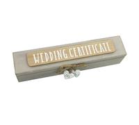 Love Story Certificate Holder - Wedding Certificate Holder - 23cm - WG715