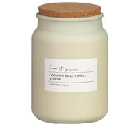 Love Story Collection Scented Candle - This Love Story Collection Scented Candle is The Perfect Way to Create A Relaxing, Cosy, Or Romantic Atmosphere in The Home (Coconut)