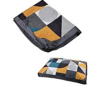 Love Story, Cushion Cover Rectangular Polyester Velvet 100 x 70 cm Mix & Match Geo Pop