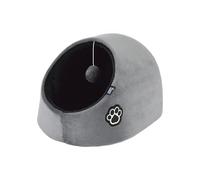Love Story, Dog Kennel with Toy Polyester 35 x 38 x 26 cm Patchy Grey/Black
